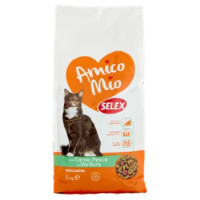 Selex Amico Mio Gatto Croccantini Con Carne, Pesce e Verdure 2 Kg