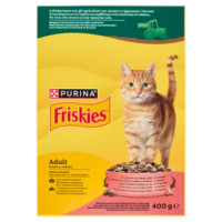 PURINA FRISKIES Adult Manzo e Pollo e Con Verdure 400g