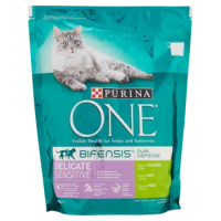 PURINA ONE Gatto Bifensis Crocchette Delicate Ricco In Tacchino Sacco 800g