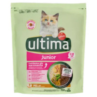 Ultima Cat Junior 1-12 Mesi Con Pollo 750 g
