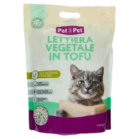 Pet & Pet Lettiera Vegetale In Tofu 2,45 Kg