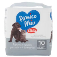 Selex Amico Mio Tappetini Antiodore 60X60 Cm 10 Pezzi