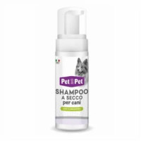Pet&Pet Shampoo a Secco per Cani e Gatti Senza Riscaquo 200 ml
