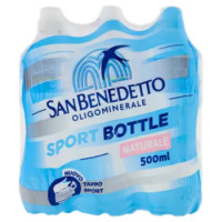 Acqua Minerale San Benedetto Naturale Benedicta Scorzè Libera 6 x 500 Ml