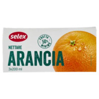 Selex Nettare Di Arancia 3x200 Ml