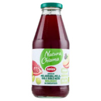 Selex Natura Chiama Succo Di Melagrana, Mela, Uva e Ribes Nero Biologico 500 Ml