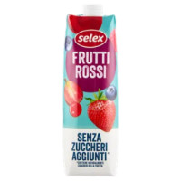 Selex Bevanda Ai Frutti Di Bosco Senza Zuccheri Aggiunti* 1 L