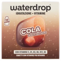 Waterdrop Idratazione + Vitamine Cola Senza Zucchero Cubetti Con Vitamine Per Bevande 25,2 g