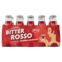 Selex Aperitivo Analcolico Bitter Rosso 10x100 Ml