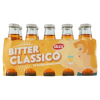 Selex Aperitivo Analcolico Bitter Biondo 10x100 Ml