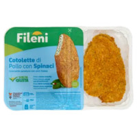 Fileni Cotolette di Pollo con Spinaci