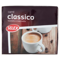 Selex Caffè Classico Tostato e Macinato 2x250 g