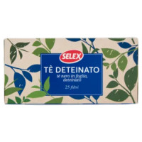 Selex Tè Deteinato Selex 25 Filtri 40 g