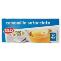 Selex Camomilla Setacciata 25 Filtri 37,5 g