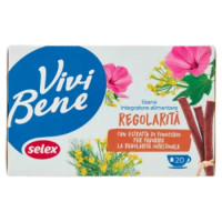 Selex Vivi Bene Tisana Regolarità Con Estratto Di Finocchio 20 Filtri 34 g