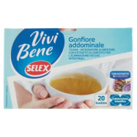 Selex Vivi Bene Tisana Gonfiore Addominale Con Estratto Di Carciofo 20 Filtri 40 g