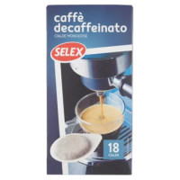 Selex Caffé In Cialde Decaffeinato 18 Pezzi