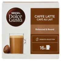 NESCAFÉ DOLCE GUSTO Caffè Latte 16 Capsule Compatibili Nescafé Dolce Gusto 160g