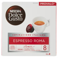 NESCAFÉ DOLCE GUSTO ESPRESSO ROMA Caffè Espresso 16 Capsule (16 Tazze)