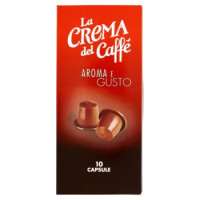 La Crema Del Caffè Aroma e Gusto 10 Capsule 50 g