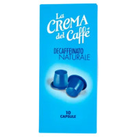 La Crema Del Caffè Decaffeinato Naturale 10 Capsule 50 g