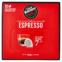 Caffè Vergnano 1882 Espresso Cialde Compostabili 50 x 6,94 g