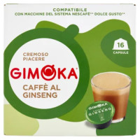 Gimoka Caffè Al Ginseng Compatibile Nescafè* Dolce Gusto* 16 Capsule 115,2 g