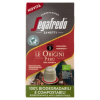 Segafredo Zanetti Le Origini Perù Capsule Compatibili Nespresso* 10 x 5,1 g