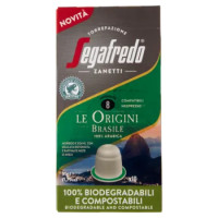 Segafredo Zanetti Le Origini Brasile Capsule Compatibili Nespresso* 10 x 5,1 g