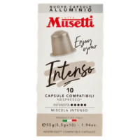 Caffè Musetti Enjoy Your Intenso 10 Capsule Compatibili Nespresso* 10 x 5,5 g