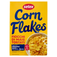 Selex Corn Flakes Fiocchi Di Mais Tostati 375 g