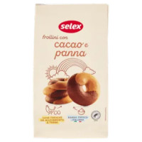 Selex Frollini Con Cacao e Panna 350 g