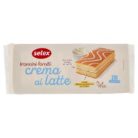 Selex Trancini Farciti Con Crema Al Latte 10x28 g