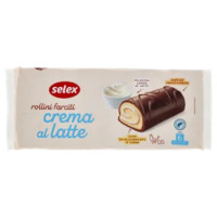 Selex Rollini Farciti Con Crema Al Latte 6x37 g