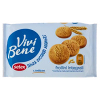 Selex Vivi Bene Frollini Integrali Senza Zuccheri Aggiunti 300 g