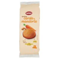 Selex Tortine Con Carote e Mandorle 6x38 g