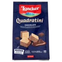 Loacker Wafer Quadratini Chocolate Con Crema Al Cioccolato Wafers 125g