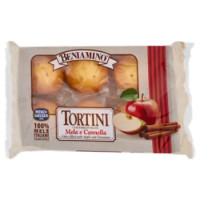 Beniamino Tortini Con Farcitura Di Mela e Cannella 6 x 41,7 g