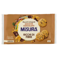 Misura Fibrextra Biscotti Integrali Gocce Di Cioccolato 280 g