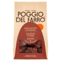 Poggio Del Farro Crunchy Cookie Con Farro e Cacao 200 g