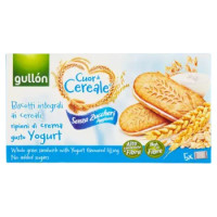 Gullón Cuor Di Cereale Biscotti Integrali Ai Cereali Ripieni Di Crema Gusto Yogurt 5 x 44 g