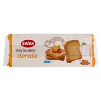 Selex Fette Biscottate Classiche In Confezioni Salvafreschezza 18x4 Fette 640 g