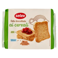 Selex Fette Biscottate Ai Cereali In Confezioni Salvafreschezza 9x4 Fette 320 g