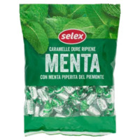 Selex Caramelle Dure Ripiene Alla Menta Piperita Del Piemonte 400 g