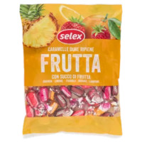 Selex Caramelle Dure Ripiene Alla Frutta 400 g