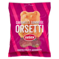 Selex Caramelle Gommose Orsetti Alla Frutta 200 g