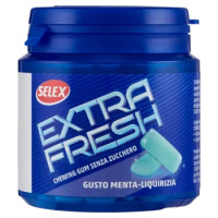 Selex Chewingum Alla Menta e Liquirizia Senza Zucchero 105 g