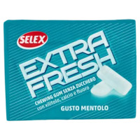 Selex Chewingum Al Mentolo Senza Zucchero 2x30 g