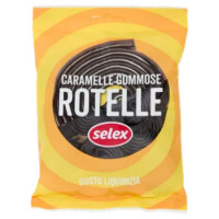 Selex Caramelle Rotelle Alla Liquirizia 200 g