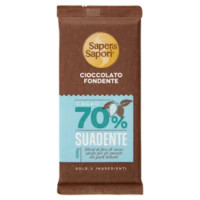 Selex Saper Di Sapori Cioccolato Fondente Trinitario Cacao 70% Suadente 100 g
